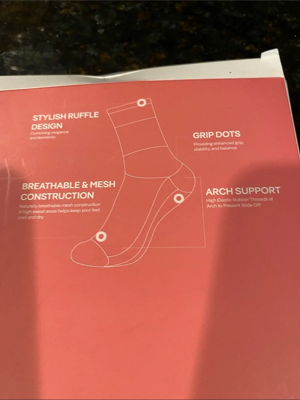 NIB Coolmate’s 3 Pairs Athletic Socks